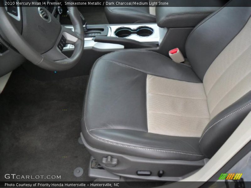 Smokestone Metallic / Dark Charcoal/Medium Light Stone 2010 Mercury Milan I4 Premier