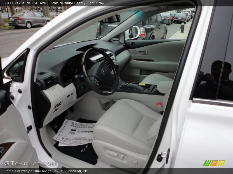  2011 RX 350 AWD Light Gray Interior
