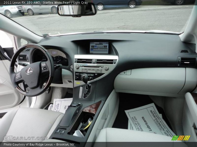 Dashboard of 2011 RX 350 AWD