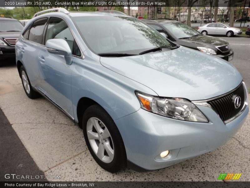 Front 3/4 View of 2010 RX 350 AWD