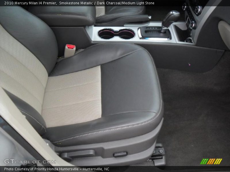 Smokestone Metallic / Dark Charcoal/Medium Light Stone 2010 Mercury Milan I4 Premier