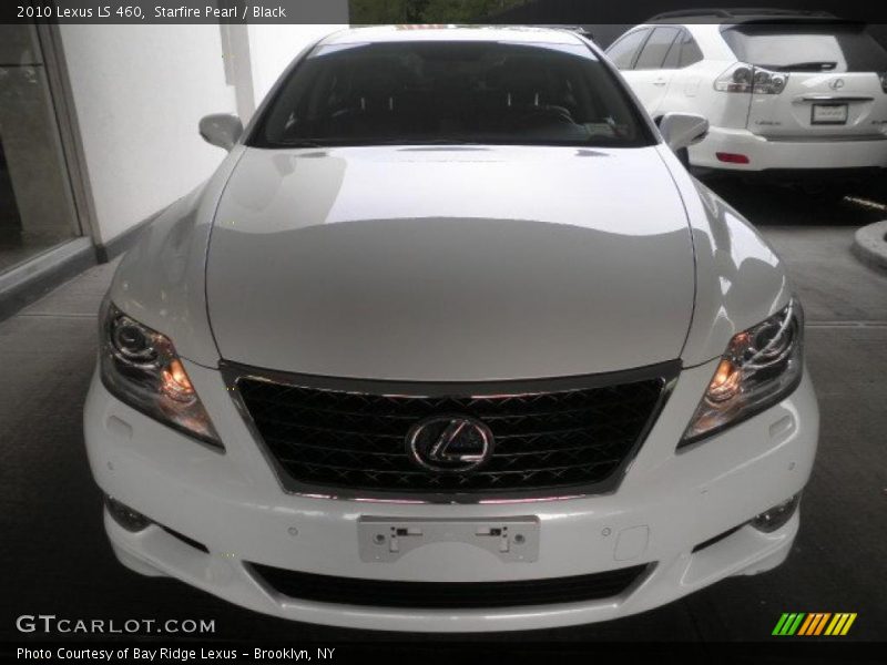 Starfire Pearl / Black 2010 Lexus LS 460