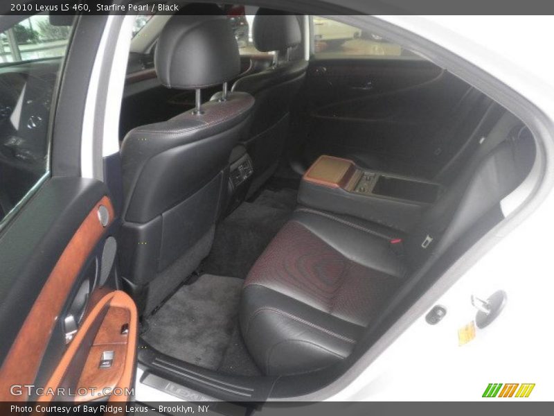 Starfire Pearl / Black 2010 Lexus LS 460