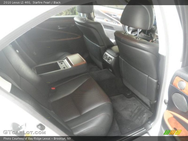 Starfire Pearl / Black 2010 Lexus LS 460