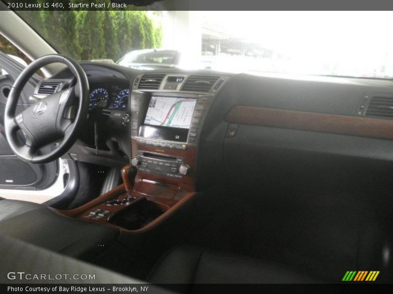 Starfire Pearl / Black 2010 Lexus LS 460