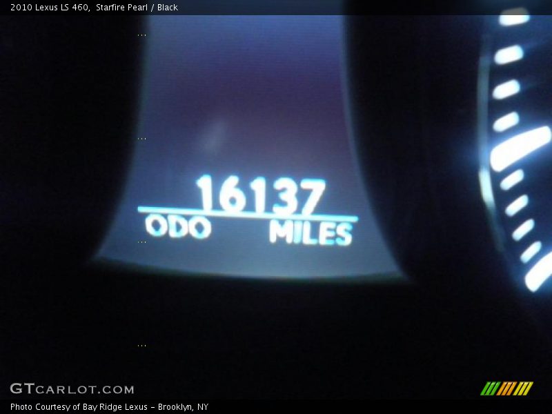 Starfire Pearl / Black 2010 Lexus LS 460