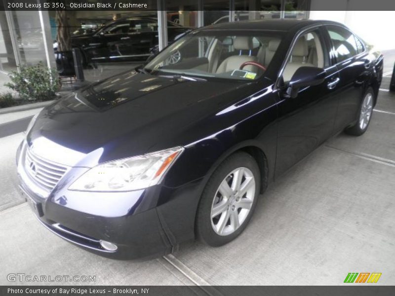 Obsidian Black / Cashmere 2008 Lexus ES 350