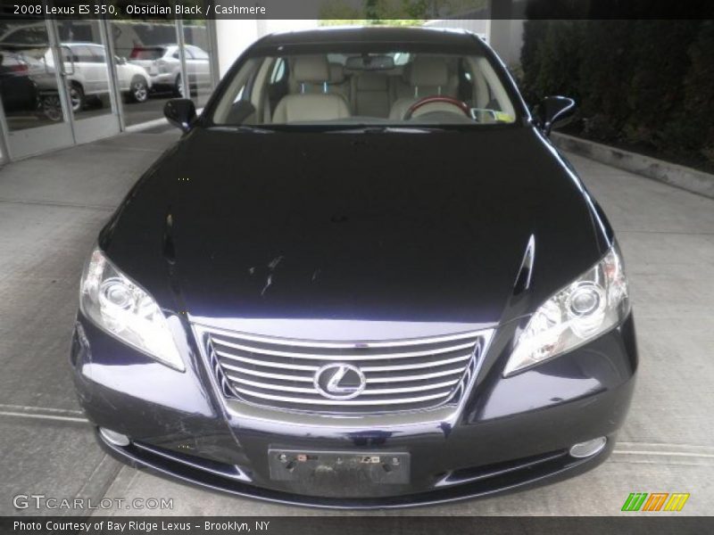 Obsidian Black / Cashmere 2008 Lexus ES 350