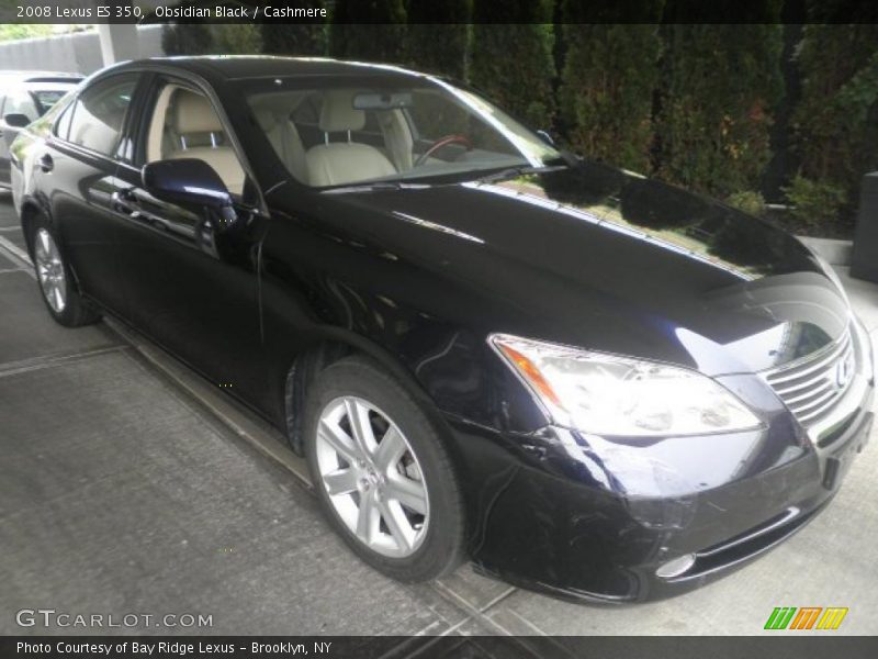 Obsidian Black / Cashmere 2008 Lexus ES 350