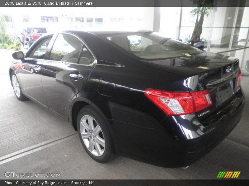 Obsidian Black / Cashmere 2008 Lexus ES 350