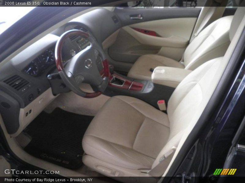 Obsidian Black / Cashmere 2008 Lexus ES 350