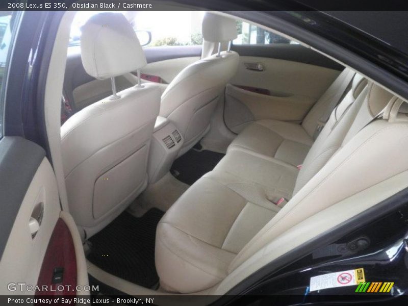 Obsidian Black / Cashmere 2008 Lexus ES 350
