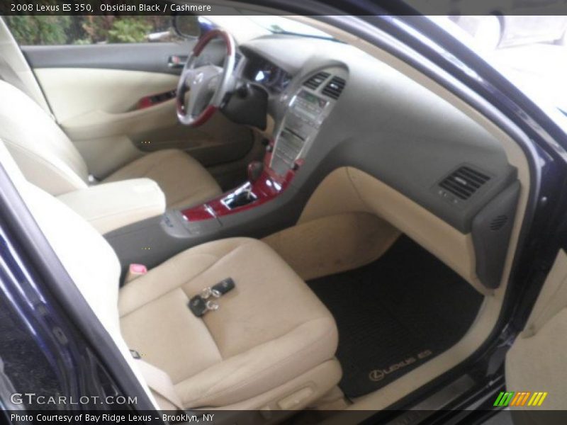 Obsidian Black / Cashmere 2008 Lexus ES 350