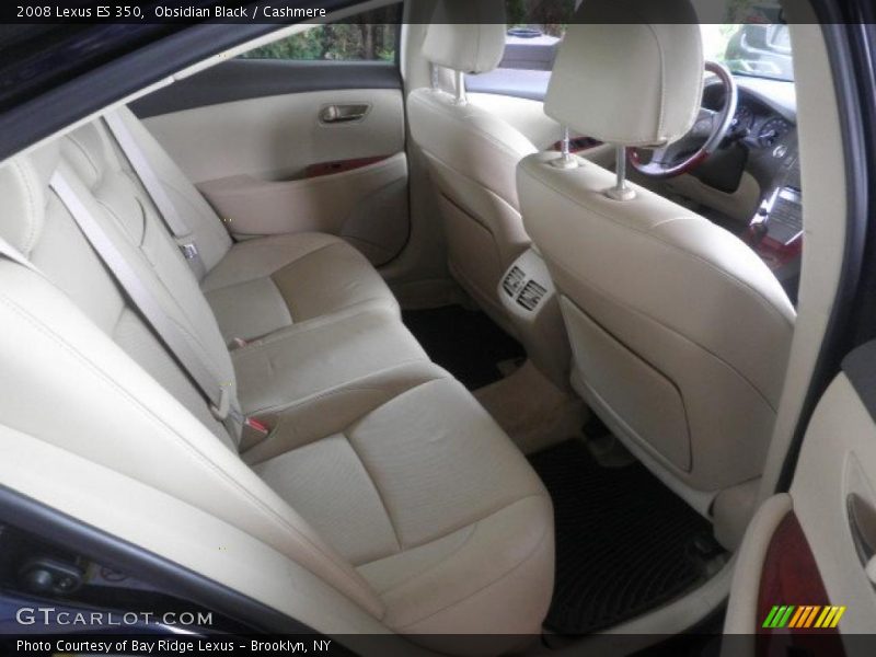 Obsidian Black / Cashmere 2008 Lexus ES 350