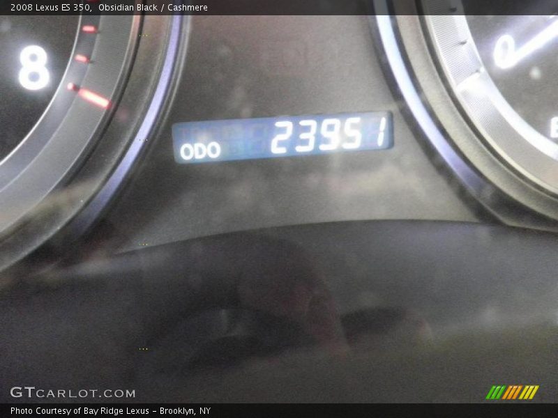 Obsidian Black / Cashmere 2008 Lexus ES 350