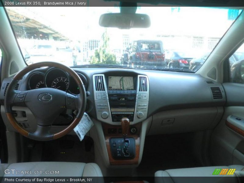 Dashboard of 2008 RX 350