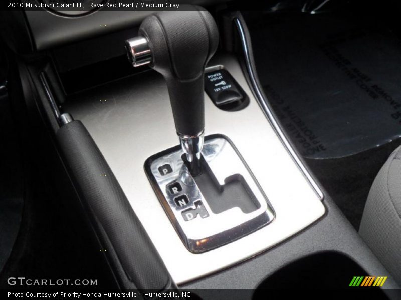 Rave Red Pearl / Medium Gray 2010 Mitsubishi Galant FE