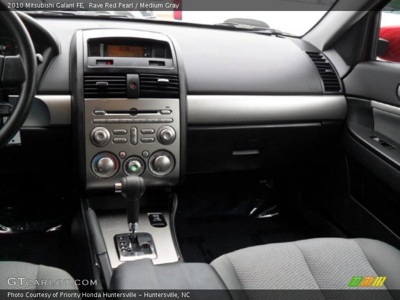 Rave Red Pearl / Medium Gray 2010 Mitsubishi Galant FE