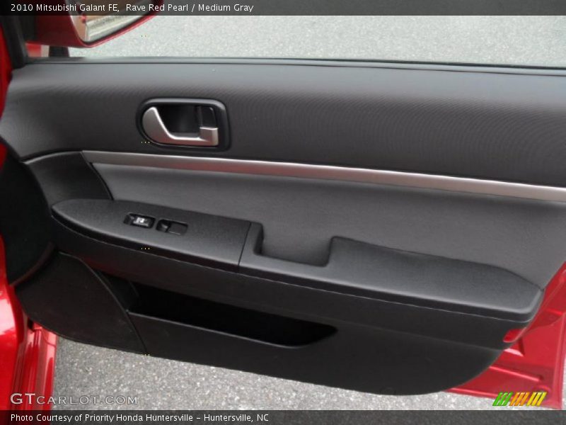 Rave Red Pearl / Medium Gray 2010 Mitsubishi Galant FE