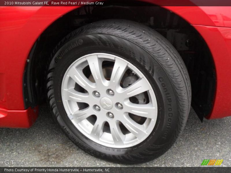 Rave Red Pearl / Medium Gray 2010 Mitsubishi Galant FE