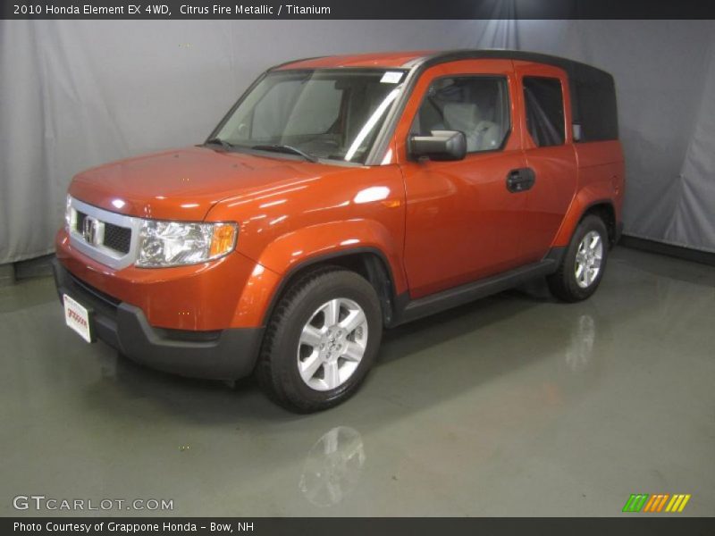 Citrus Fire Metallic / Titanium 2010 Honda Element EX 4WD