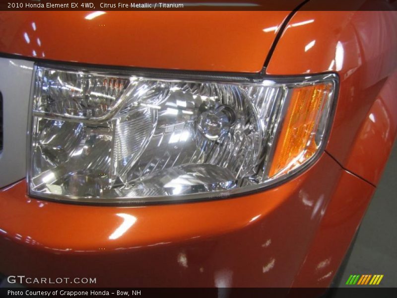 Citrus Fire Metallic / Titanium 2010 Honda Element EX 4WD