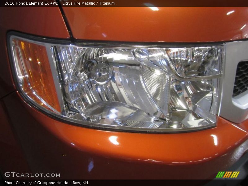 Citrus Fire Metallic / Titanium 2010 Honda Element EX 4WD