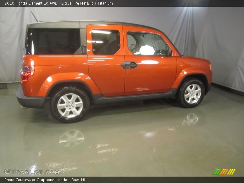 Citrus Fire Metallic / Titanium 2010 Honda Element EX 4WD