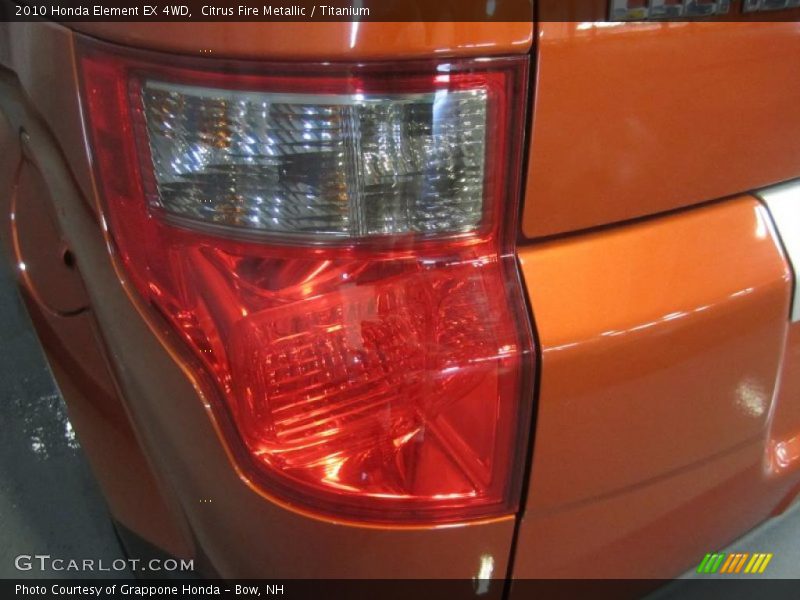 Citrus Fire Metallic / Titanium 2010 Honda Element EX 4WD