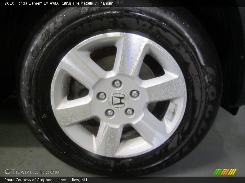 Citrus Fire Metallic / Titanium 2010 Honda Element EX 4WD