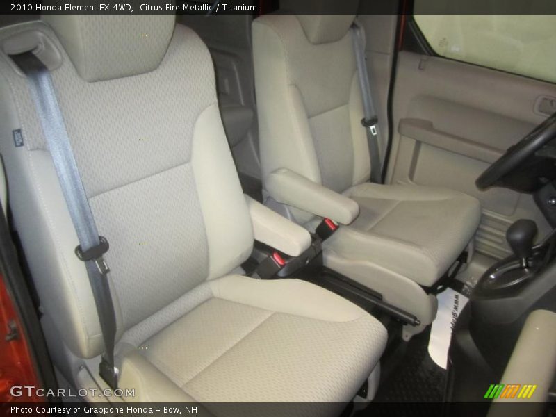 Citrus Fire Metallic / Titanium 2010 Honda Element EX 4WD