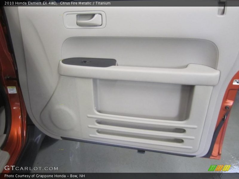 Citrus Fire Metallic / Titanium 2010 Honda Element EX 4WD