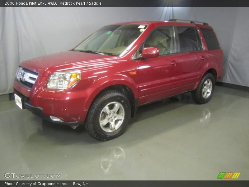 Redrock Pearl / Saddle 2006 Honda Pilot EX-L 4WD