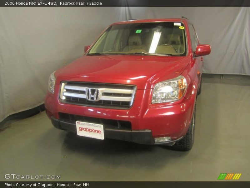 Redrock Pearl / Saddle 2006 Honda Pilot EX-L 4WD