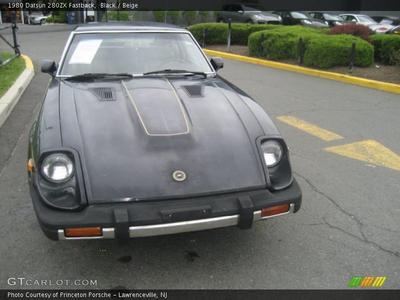 Black / Beige 1980 Datsun 280ZX Fastback