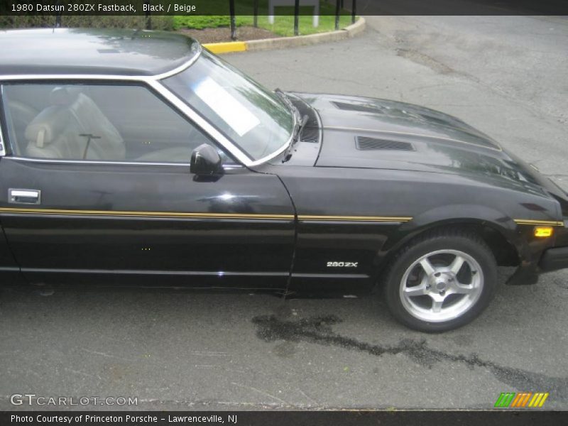 Black / Beige 1980 Datsun 280ZX Fastback