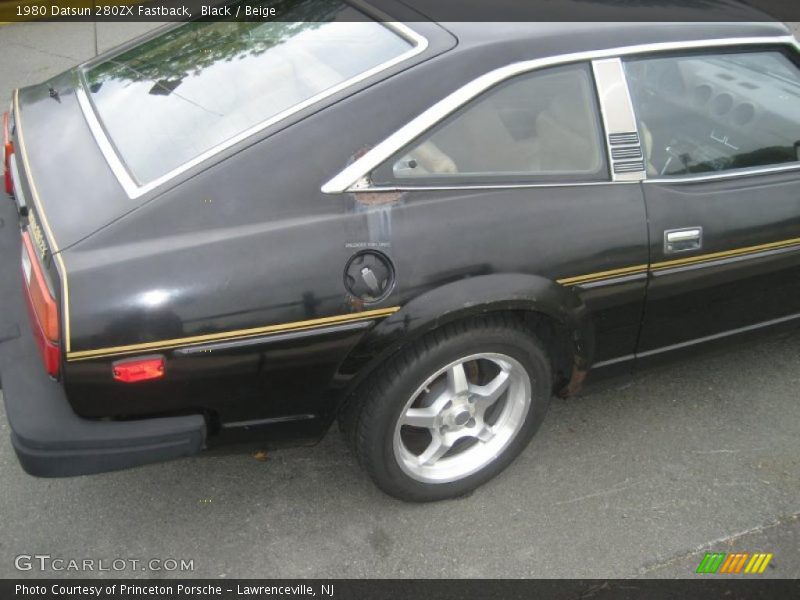 Black / Beige 1980 Datsun 280ZX Fastback