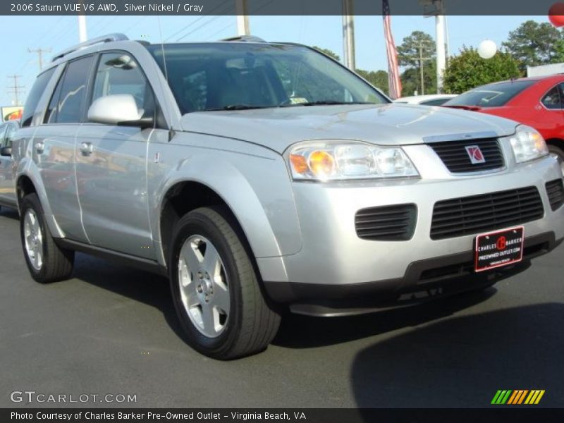 Silver Nickel / Gray 2006 Saturn VUE V6 AWD