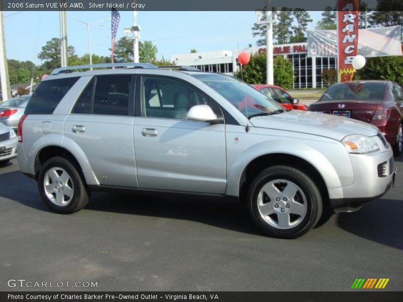 Silver Nickel / Gray 2006 Saturn VUE V6 AWD