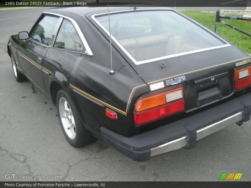 Black / Beige 1980 Datsun 280ZX Fastback