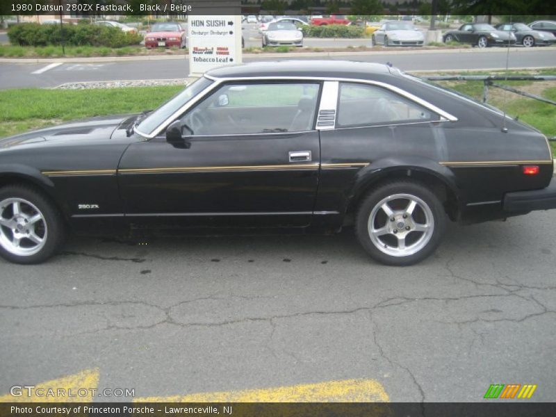 Black / Beige 1980 Datsun 280ZX Fastback