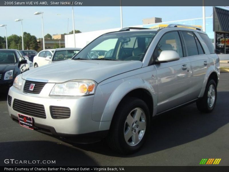 Silver Nickel / Gray 2006 Saturn VUE V6 AWD