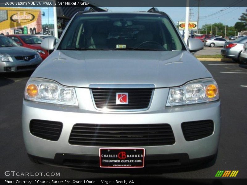 Silver Nickel / Gray 2006 Saturn VUE V6 AWD