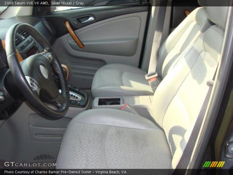Silver Nickel / Gray 2006 Saturn VUE V6 AWD