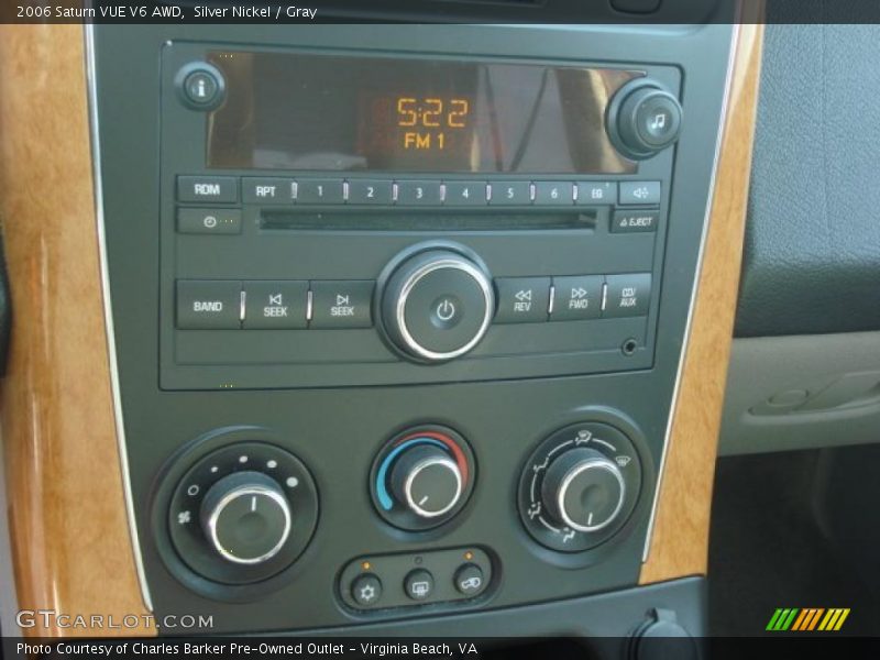Silver Nickel / Gray 2006 Saturn VUE V6 AWD