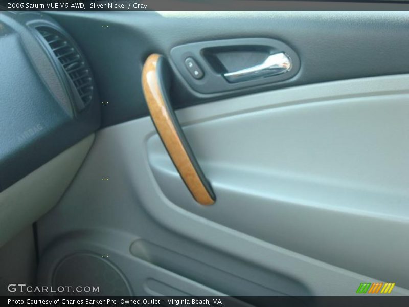 Silver Nickel / Gray 2006 Saturn VUE V6 AWD