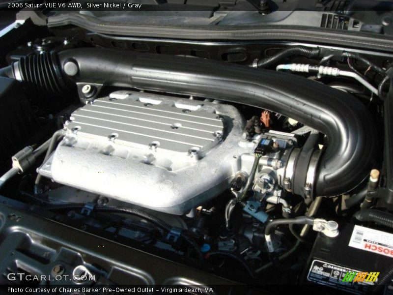 Silver Nickel / Gray 2006 Saturn VUE V6 AWD