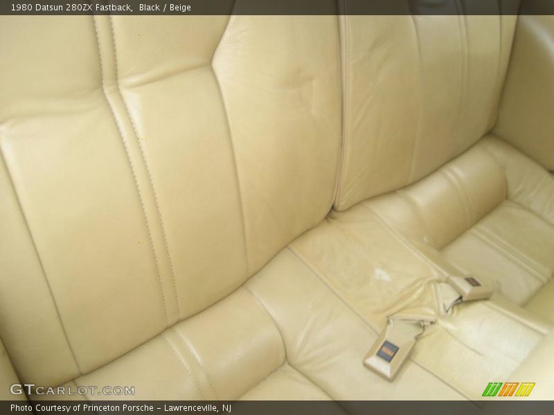 Black / Beige 1980 Datsun 280ZX Fastback