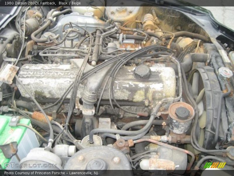 Black / Beige 1980 Datsun 280ZX Fastback