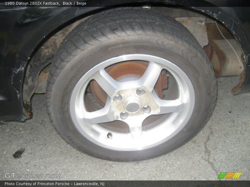 Black / Beige 1980 Datsun 280ZX Fastback
